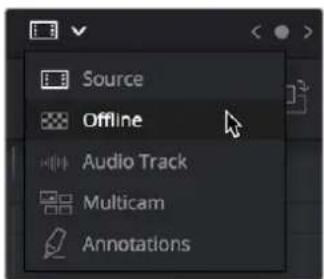 Source Offline Audio Track Multicam Annotations
