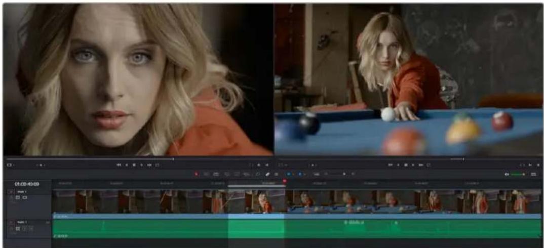 Blackmagic Design DaVinci Resolve - Backtiming method two: - 1