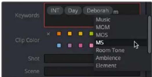Keywords INT Day Deborah m Music MOM MOS Clip Color MS Room Tone Ambience Element Shot Scene