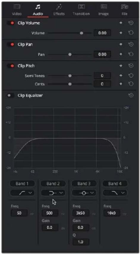 Video Audio Effects Transition Image File Clip Volume Volume 0.00 Clip Pan Pan 0.00 Clip Pitch Semi Tones Cents 0 0 Clip Equalizer Band 1 Band 2 Band 3 Band 4 Freq 50 Freq 500 Freq 3k50 Freq 10k0 Gain 0.0 Gain 0.0 Q 1.0