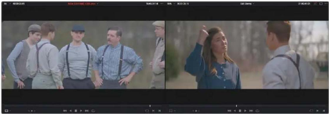 Blackmagic Design DaVinci Resolve - Source/Offline and Timeline Viewers - 1