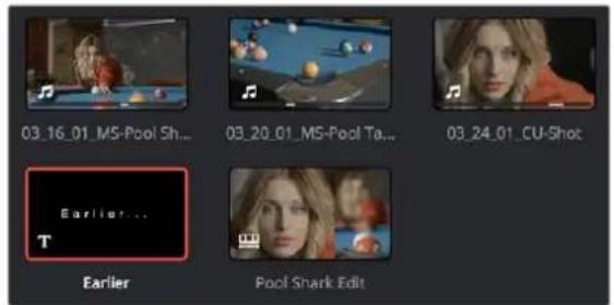 03_16_01_MS-Pool Sh... 03_20_01_MS-Pool Ta... 03_24_01_CU-Shot Earlier... T Pool Shark Edit