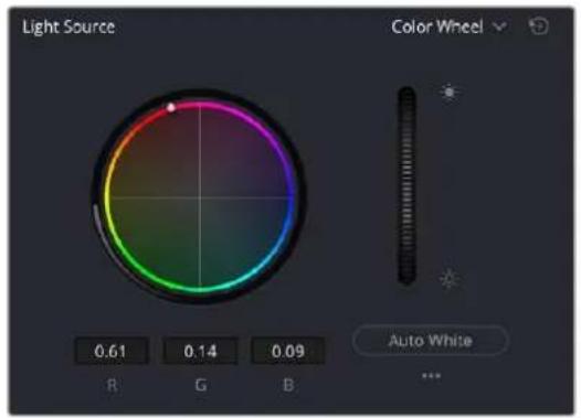 Light Source Color Wheel 0.61 0.14 0.09 Auto White R G B ...