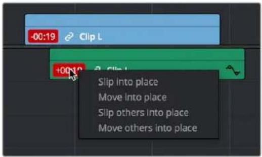 -00:19 Clip L +00:19 Slip into place Move into place Slip others into place Move others into place