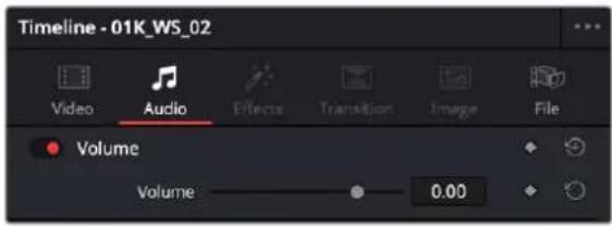 Timeline -01K_WS_02 Video Audio Effects Transition Image File Volume Volume 0.00
