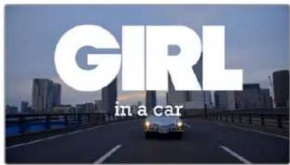 GIRL in a car