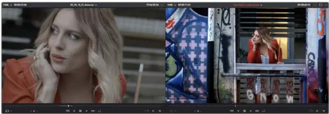 Blackmagic Design DaVinci Resolve - Source and Timeline Viewers - 1