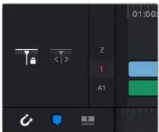 Camera control panel interface showing lock, navigation buttons, and playback controls