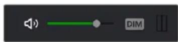 Blackmagic Design DaVinci Resolve - Toolbar Audio Monitoring Controls - 1