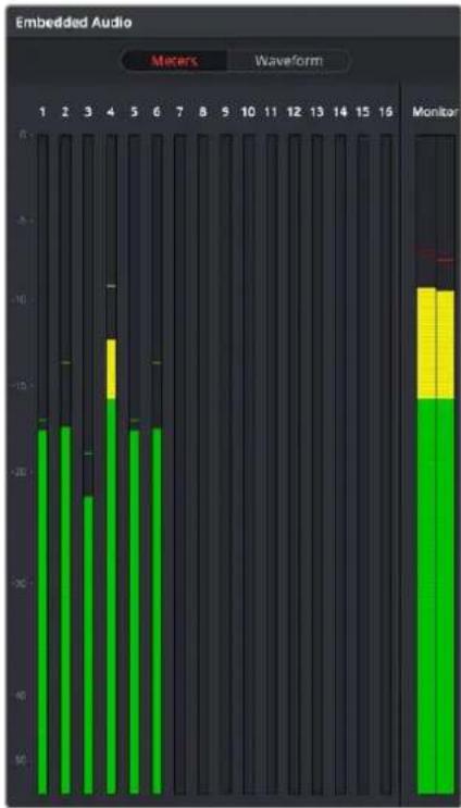 Blackmagic Design DaVinci Resolve - Audio Panel - 1