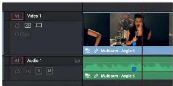 V1 Video 1 13 Clip AI Audio 1 2.0 Multi cam - Angle 6 Multi cam - Angle 6
