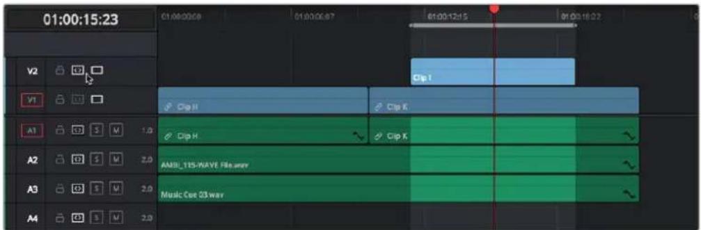 01:00:15:23 V2 V1 A1 A2 A3 A4 01:00:00:00 01:00:00:07 01:00:12:15 01:00:16:22 Clip H Clip K Clip I Clip K AMBL_115-NAVE File.mov Music Cue 03.mov