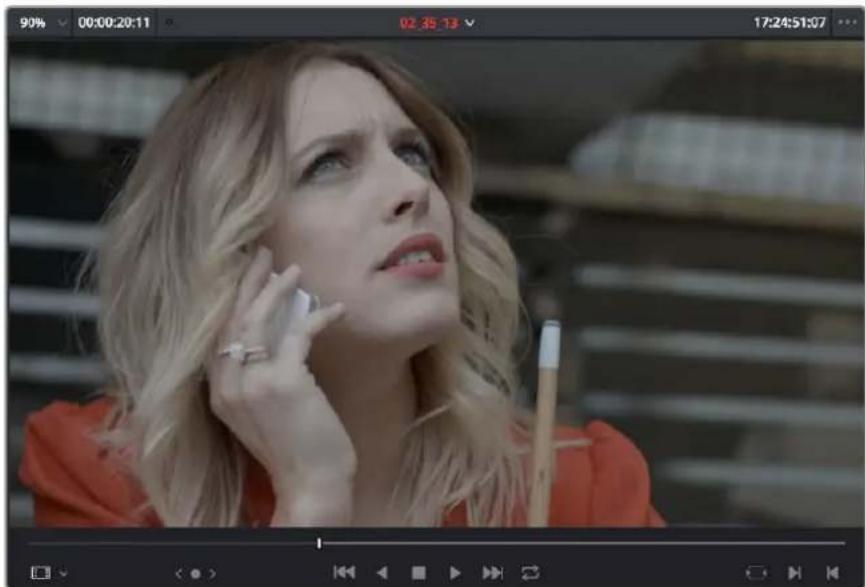 Blackmagic Design DaVinci Resolve - Editing Part of a Source Clip to Fit Into a Specific Range of the Timeline - 1
