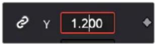 Blackmagic Design DaVinci Resolve - To use the arrow keys to adjust numerical parameters: - 1