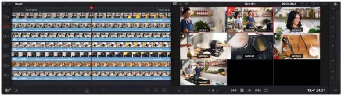 Sync 90 00:25:20:21 Camera 1 Camera 2 Camera 3 Camera 4 Camera 5 Camera 6 Camera 7 13:41:34:21