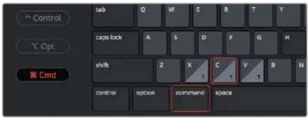 Control Opt Cmd tab Q W E R T Y caps lock A S D F G H shift 2 X C V B N control option command space