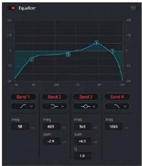 Blackmagic Design DaVinci Resolve - Equalizer - 2
