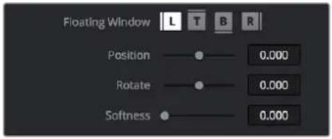Floating Window L T B R Position 0.000 Rotate 0.000 Softness 0.000