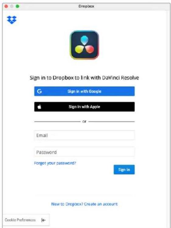 Dropbox Sign in to Dropbox to link with DaVinci Resolve G Sign in with Google Sign in with Apple or Email Password Forgot your password? Sign in New to Dropbox? Create an account Cookie Preferences