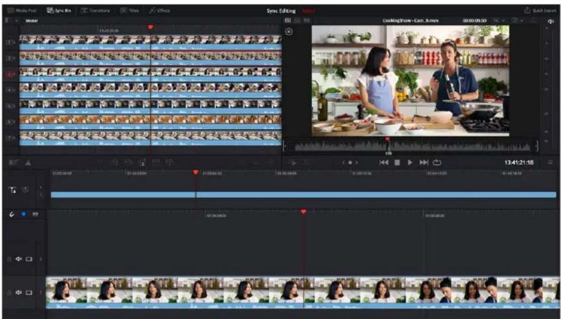 Sync Editing Audio CookingShow - Cast. Bumey 00:00:05:00 13:41:21:18
