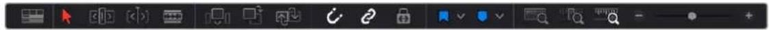 Screenshot of a software toolbar with icons for file operations, editing, and formatting tools