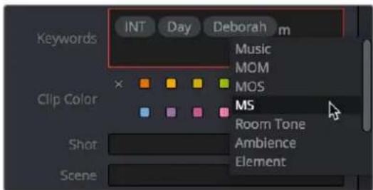 Keywords INT Day Deborah m Music MOM MOS Clip Color MS Room Tone Ambience Element Shot Scene