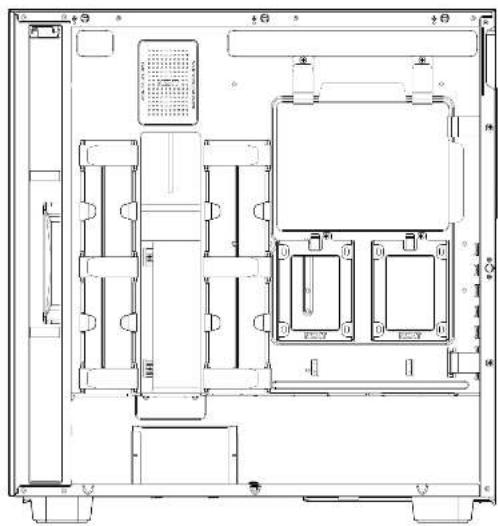NZXT RGB & Fan Controller - INSTALLATION - CONTROLLER MOUNTING - 1