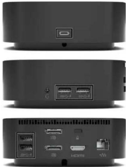 HP USB Type-C Dock G5 - Connecting USB devices - 2
