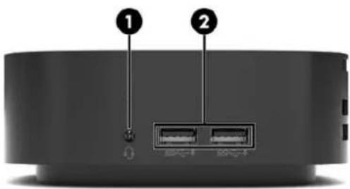 HP USB Type-C Dock G5 - Front - 2