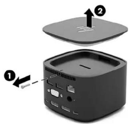 HP Thunderbolt Dock G2 - Instalace zvukového modulu - 1
