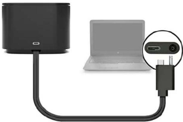 HP Thunderbolt Dock G2 - Krok 2: Připojení k počítači - 2