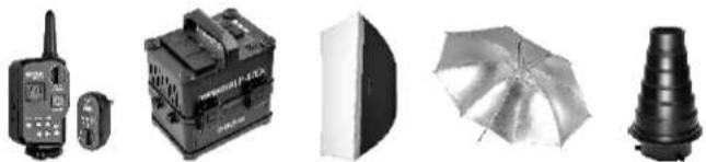 GODOX E250 - • Separately sold accessories - 1