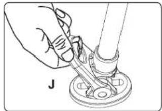 E-Image EK630 - Install & Remove ground spreader - 1
