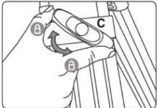 E-Image EK630 - Loose lock leg tube - 1