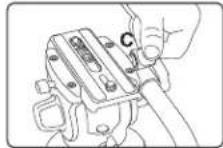 E-Image EK630 - Removing quick release plate - 2