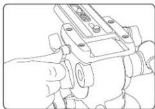 E-Image EK630 - Removing quick release plate - 1