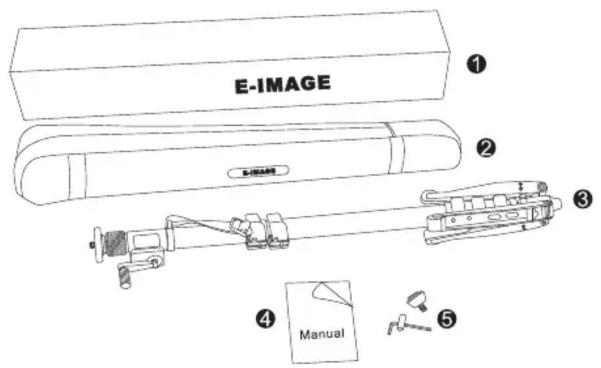 E-IMAGE ① ② ③ ④ Manual ⑤