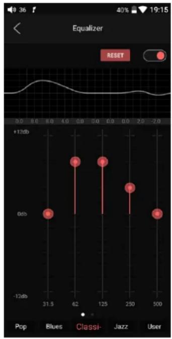 FiiO M11 Pro - 5、Professional Equalizer - 2