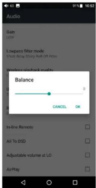 FiiO M11 Pro - Channel balance - 1