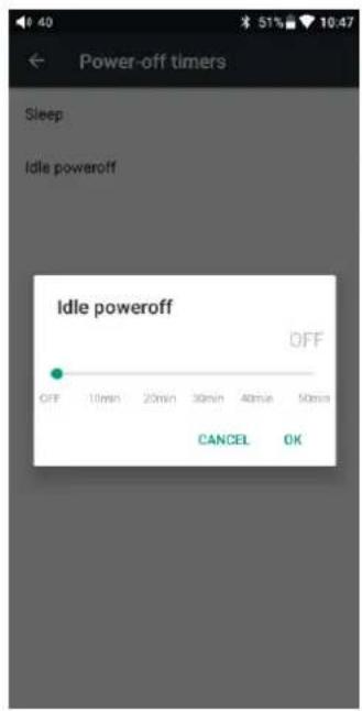 FiiO M11 Pro - Power-off timers - 3