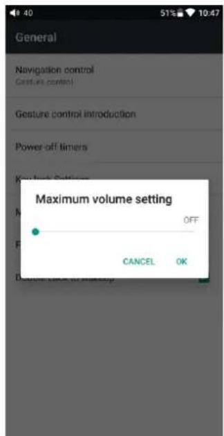 FiiO M11 Pro - Maximum volume settings - 1
