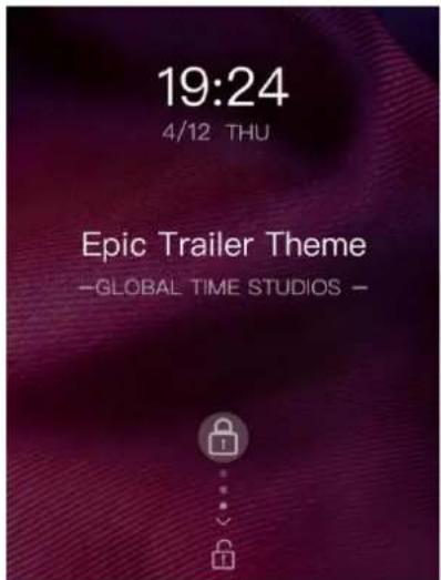 FiiO M3K - Lock screen clock - 1