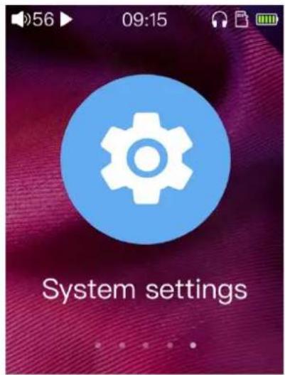 FiiO M3K - Main screen - 3