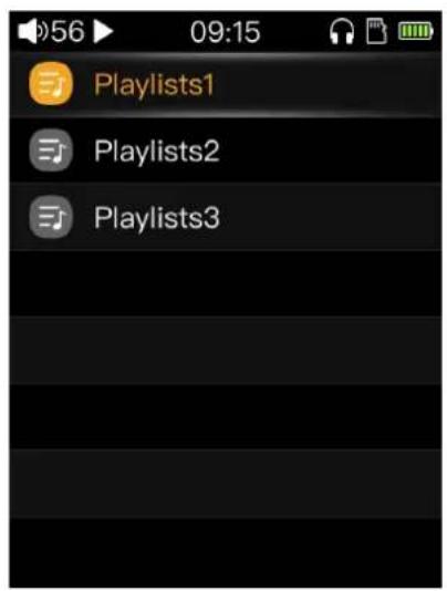 FiiO M3K - Shortcuts menu - 3