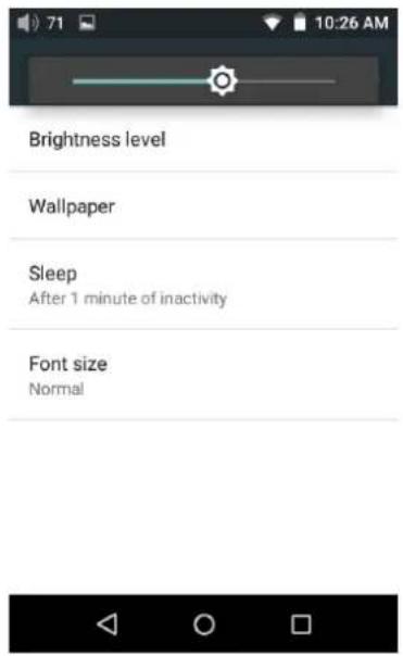 FiiO X5 - g) Display—Brightness level - 1