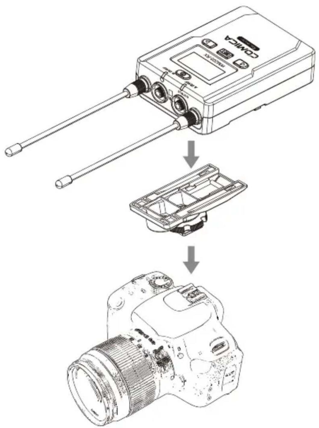 Comica CVM-WM200A - 领夹发射器 - 10