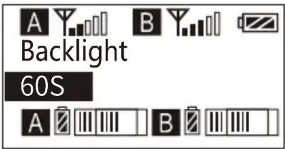 Comica CVM-WM200A - Backlight ‘ Lighting Time/Turn Off ’ Adjustment - 2