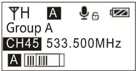 Comica CVM-WM200A - Manually Adjust the Channel of Transmitter - 2