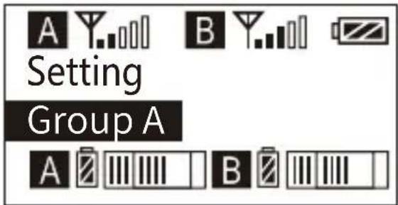 Comica CVM-WM200A - Group A/B Function Setting - 2