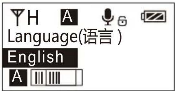 Comica CVM-WM200A - System Language - 2